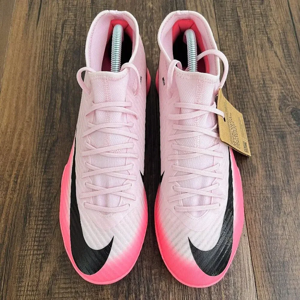 Nike Zoom Superfly 9 Academy IC Indoor Soccer Shoes DJ5627-601 Mens Size 10 Pink
